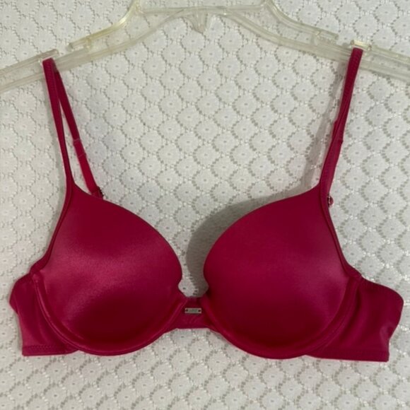 I-Fit Self Expressions Hot Pink Padded Push Up Bra - Adj. Straps Size 36A - Picture 7 of 7